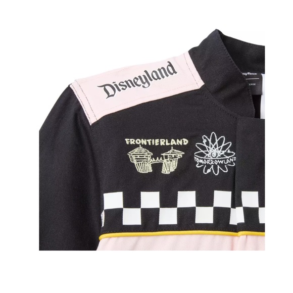 Disneyland Racing Jacket Disney Castle Princess Varsity NWT - Picture 8 of 11